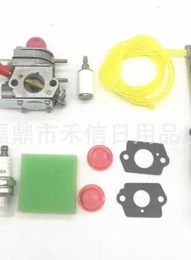 化油器套装C1U-W19化油器适用于530071811含配件油管 海绵 油滤等