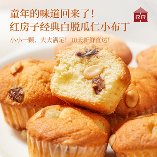 上海特产红房子西点白脱瓜仁小布丁食品一店糕点小吃小蛋糕350克