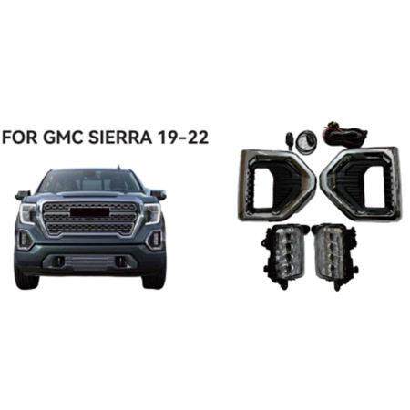 适用19-22GMC Sierra 雾灯套件