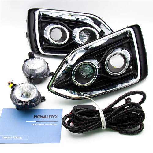 LED DRL For HY Accent Solaris 2018 2020 Two Fog lights