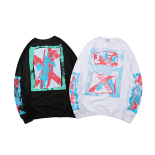 CE宽松长袖 LONGSLEEVE T恤男女 BUSINESS 日系潮牌YOUR CAVEMPT