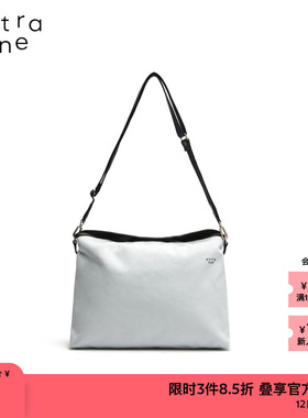 素然extra one 设计师品牌设计感创意帆布翻盖骑行斜挎包单肩包