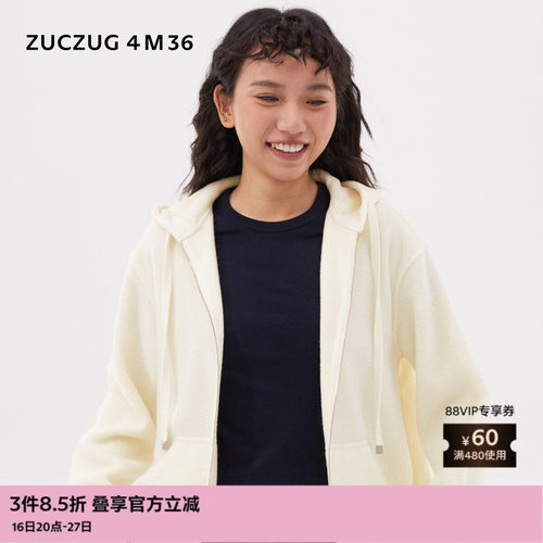 ZUCZUG4M36莱赛尔羊毛混纺外套