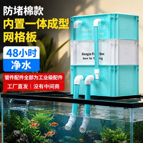 专利防堵棉工业风滴流盒过滤器