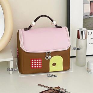 【下单立减50】化妆包多巴胺化妆收纳包大容量分区多层Y08