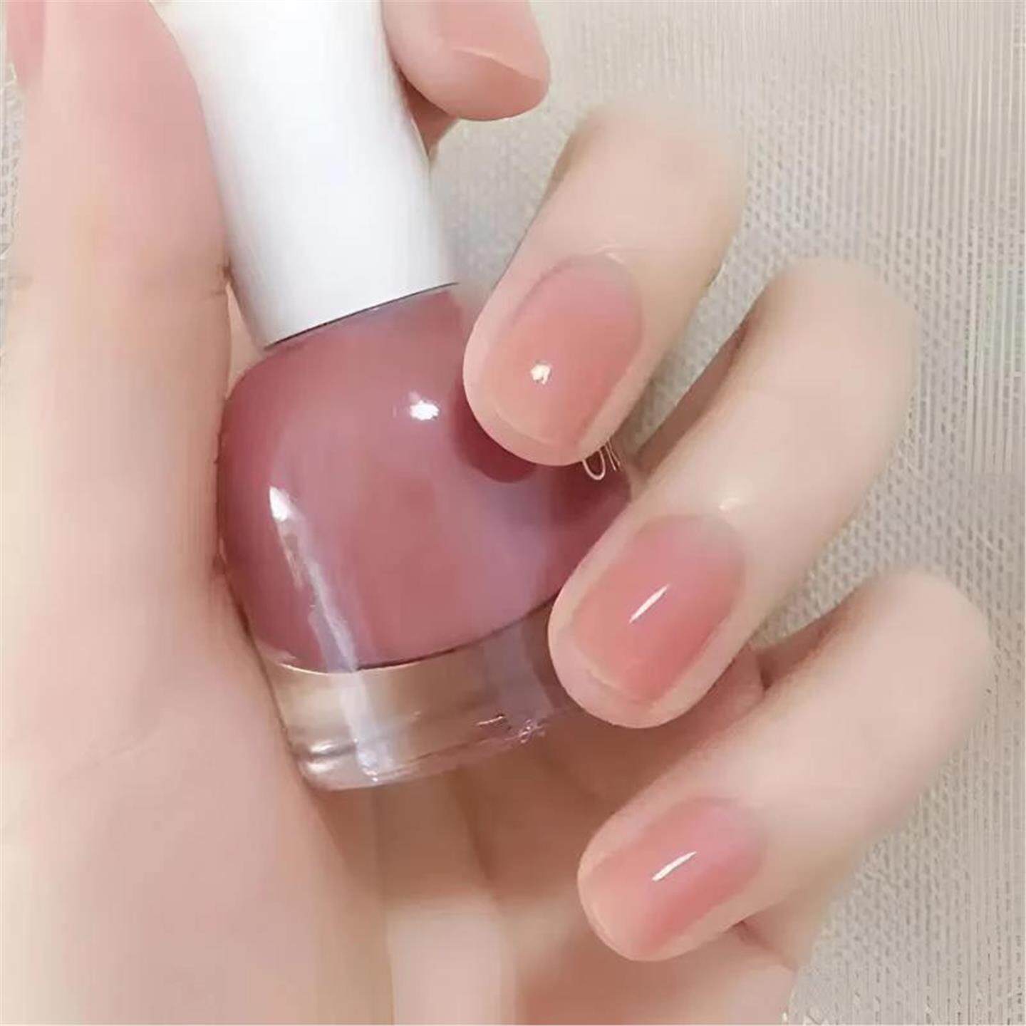 裸色系美甲指甲油免烤快干防水持久不掉色不撕拉2025夏季显白SH