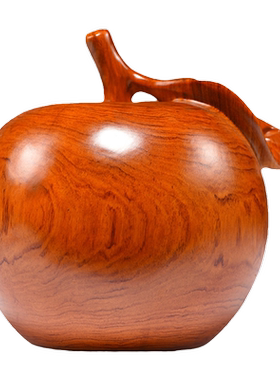 苹果客厅摆件陈古花梨木