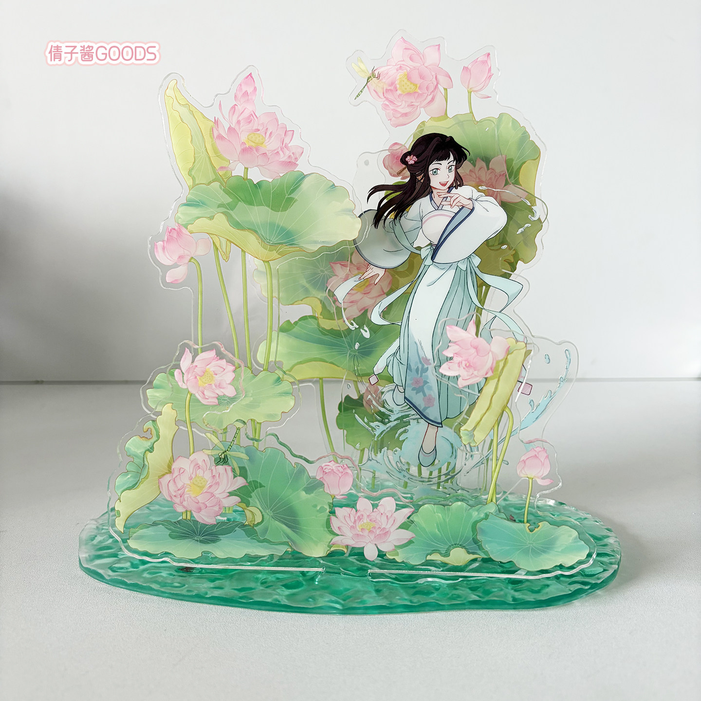 【荷风里】大背景场景谷美拍摄