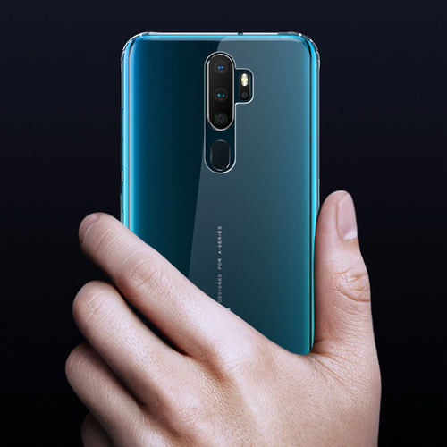 彪翔 OPPOA11X手机壳硅胶a11透明软壳微磨砂黑色保护套全包防摔