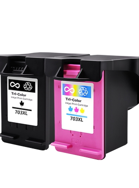 山星适用惠普hp703墨盒Deskjet K109a K209 510a F735 D730打印机墨盒黑色彩色大容量