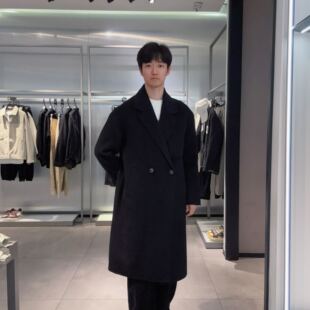 太平鸟男士简约时尚大衣B1AAE4B01