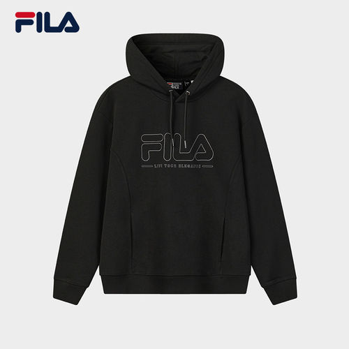 FILA 斐乐官方情侣款连帽卫衣2026春季新款休长袖上衣F61U619201F