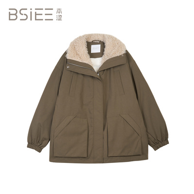 BSiEE本涩时尚休闲羽绒服外套F42410Y01