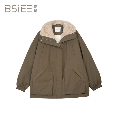 BSiEE本涩时尚休闲羽绒服外套F42410Y01