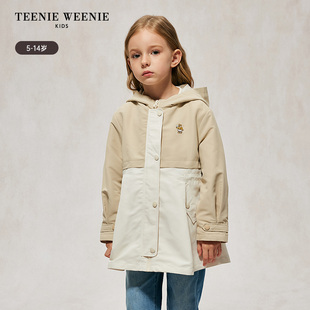 TeenieWeenie Kids小熊童装24秋款女童外套马甲两件套TKJJ244952B