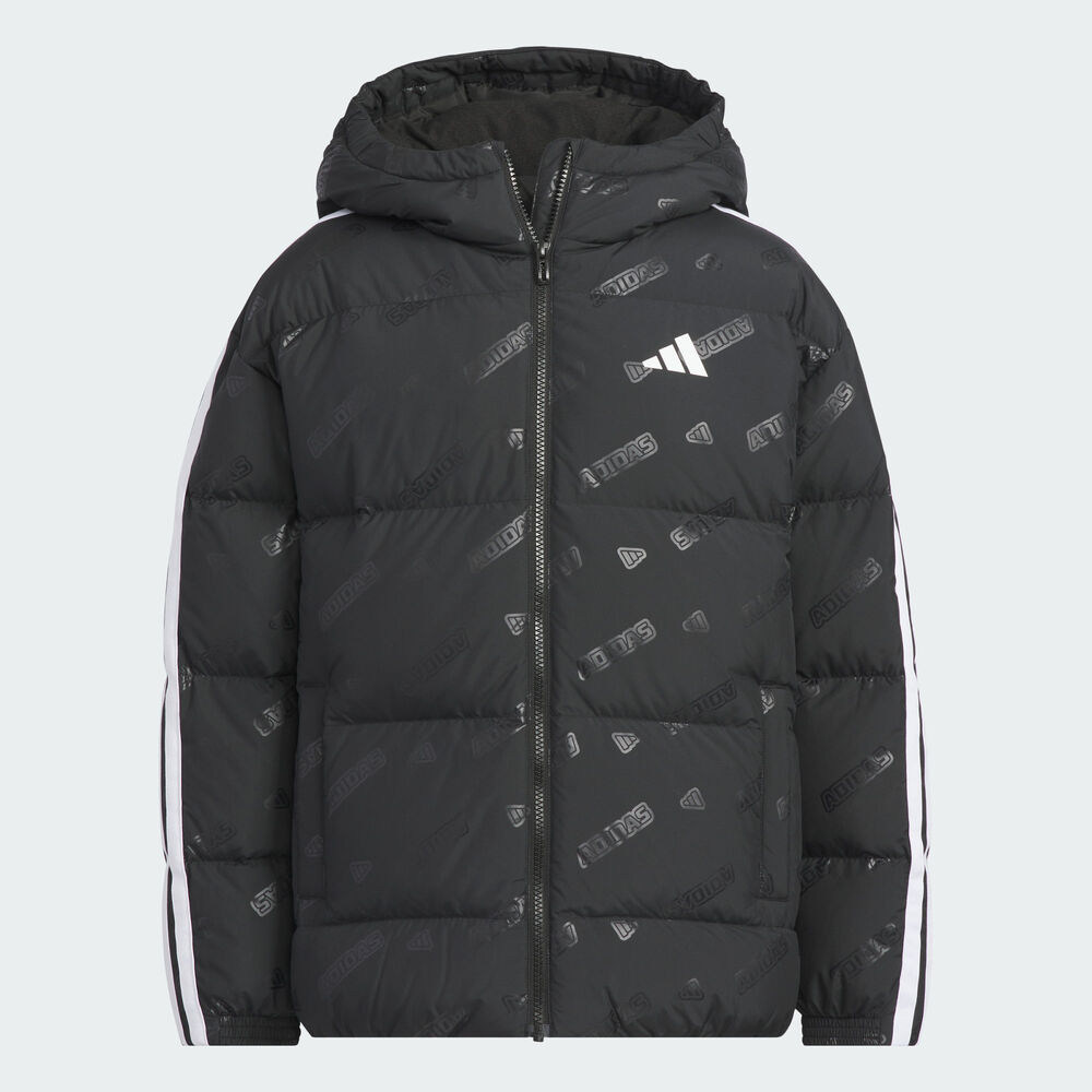 adidas阿迪达斯大童保暖鸭绒连帽羽绒服运动休闲外套KC5919,童装/婴儿装/亲子装,羽绒服,淘宝优惠券,粉丝福利购,淘宝优惠卷