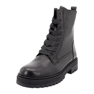 Gabor/GABOR纯色交叉绑带英伦时装靴3270557-23