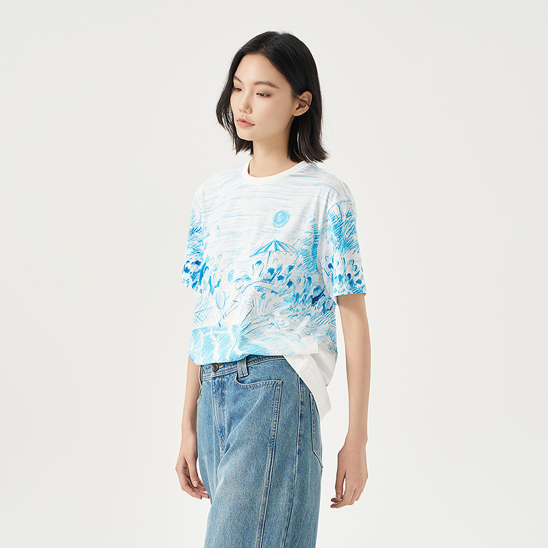 OTT女士简约休闲T恤OS53009169