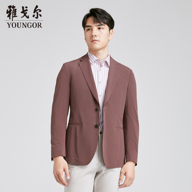 雅戈尔男士时尚西服YXXB222728MIY