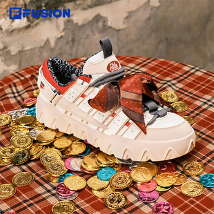 马上起飞丨PISA板鞋FILA FUSION斐乐本命年男女休闲鞋T12M612922F