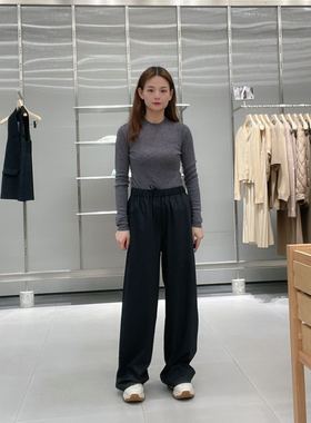 江南布衣女士简约时尚休闲裤5O9E10490