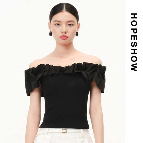 HOPESHOW红袖针织衫89126180118