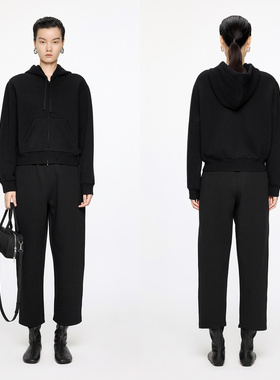 JNBY/江南布衣24冬休闲裤女宽松直筒5OAE1003S