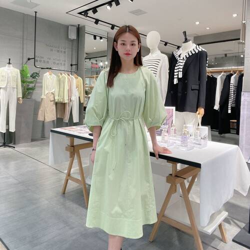 麦檬女士收腰蓬蓬时尚连衣裙5E3191221