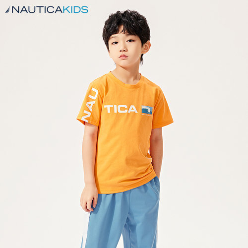 NAUTICAKIDS诺帝卡夏季男童短袖T恤NKF201385