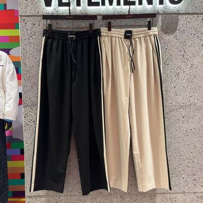 VETEMENTS2025春款梭织长裤35160002