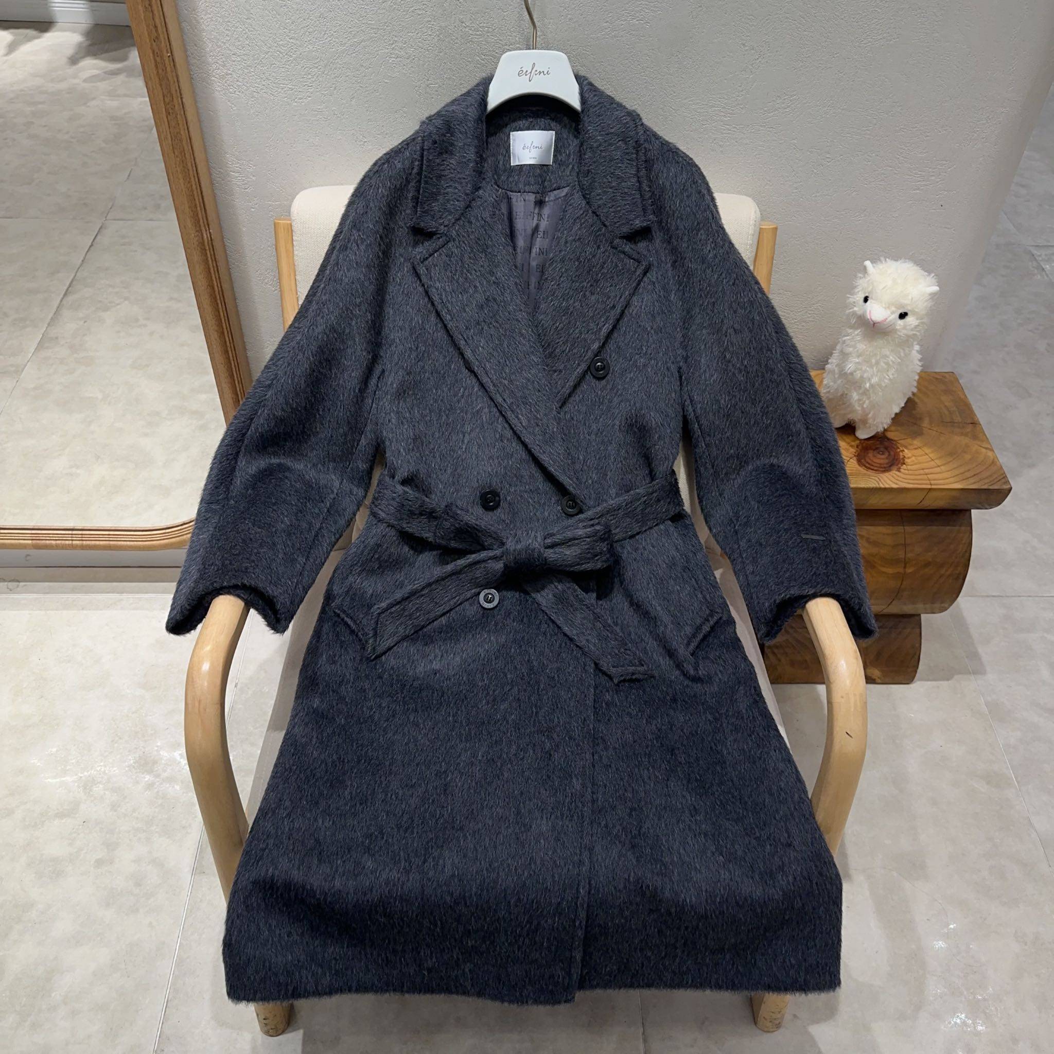 伊芙丽女士时尚简约大衣1EB170411