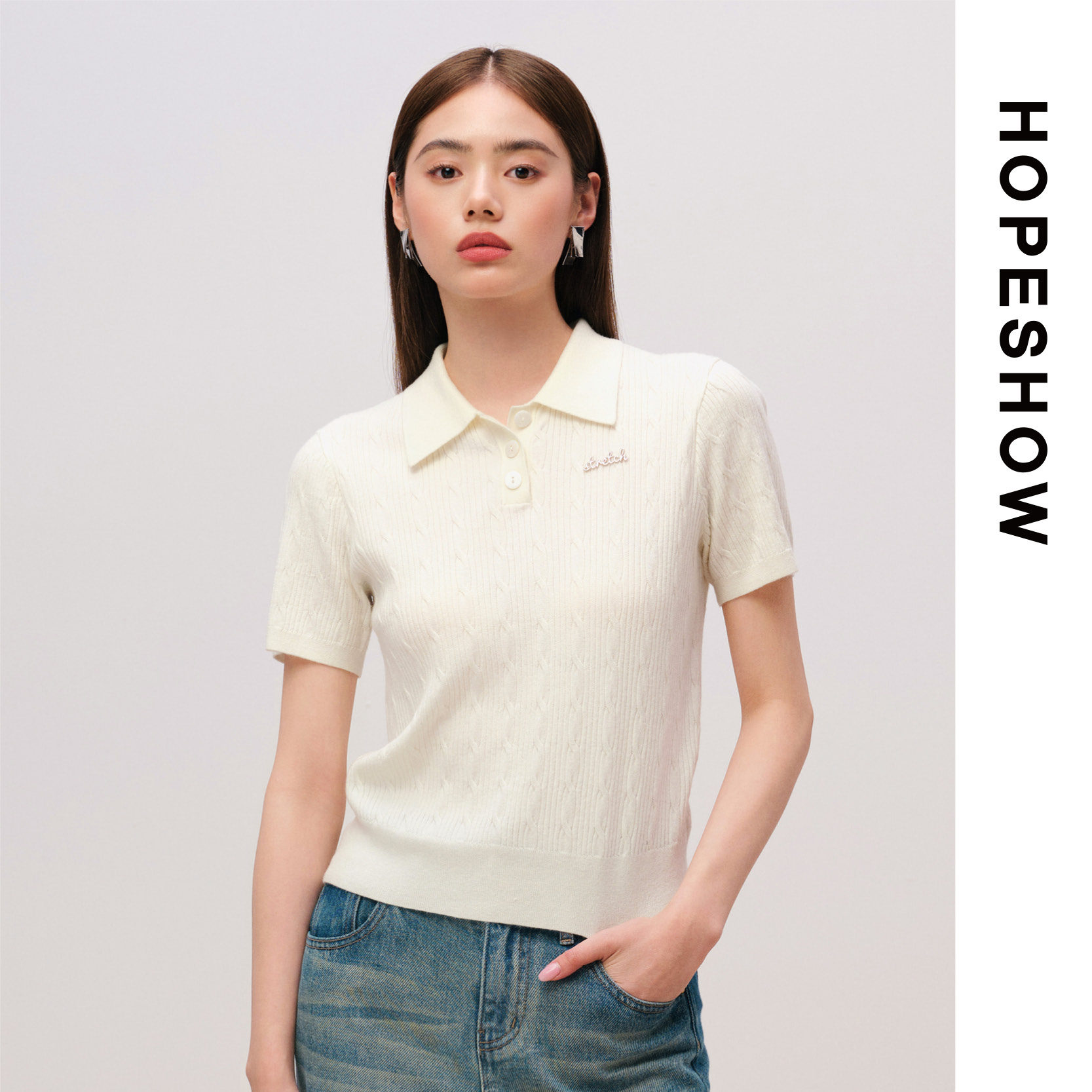 HOPESHOW 红袖  针织衫89125250102