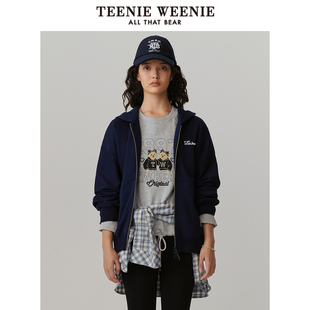 TeenieWeenie小熊女装 开衫卫衣外套TTMZ244906T