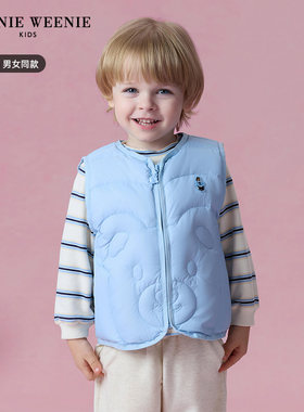TeenieWeenie Kids小熊童装 男女宝宝可爱 羽绒背心