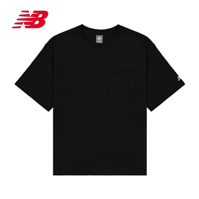New Balance NB 男士休闲运动圆领短袖T恤AMT52382