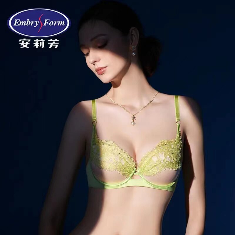 安莉芳专柜 文胸女士蕾丝内衣EB00555(配裤可拍E200556)