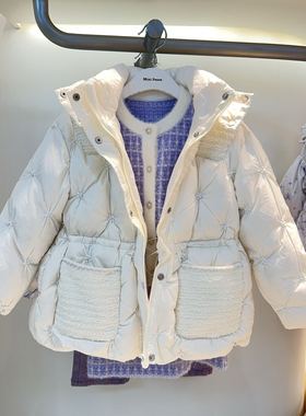 Mini Peace男女童简约时尚羽绒服F2ACE4201