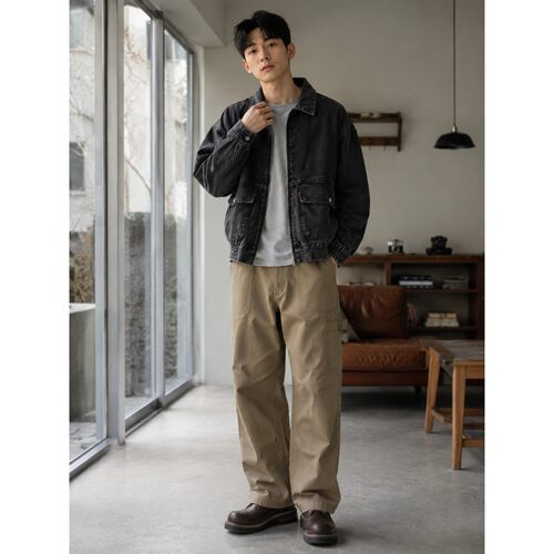 Levi’s李维斯男士牛仔夹克007TG-0000