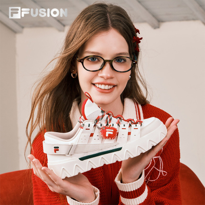 PISA圣诞丨FILA FUSION斐乐潮牌比萨鞋休闲鞋女男T12W612934F
