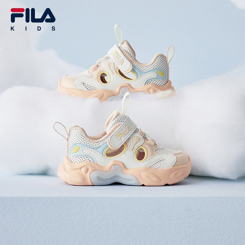 FILA KIDS斐乐童鞋儿童闪灯鞋2026夏男女婴幼童学步鞋K13G621601