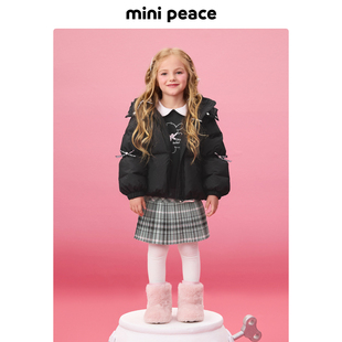 Mini Peace女童简约时尚羽绒服F2ACE4401