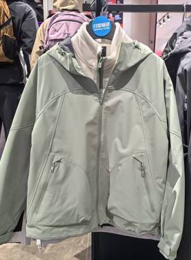 李宁运动风衣户外女子三合一摇粒绒宽松防泼水外套AWBV034