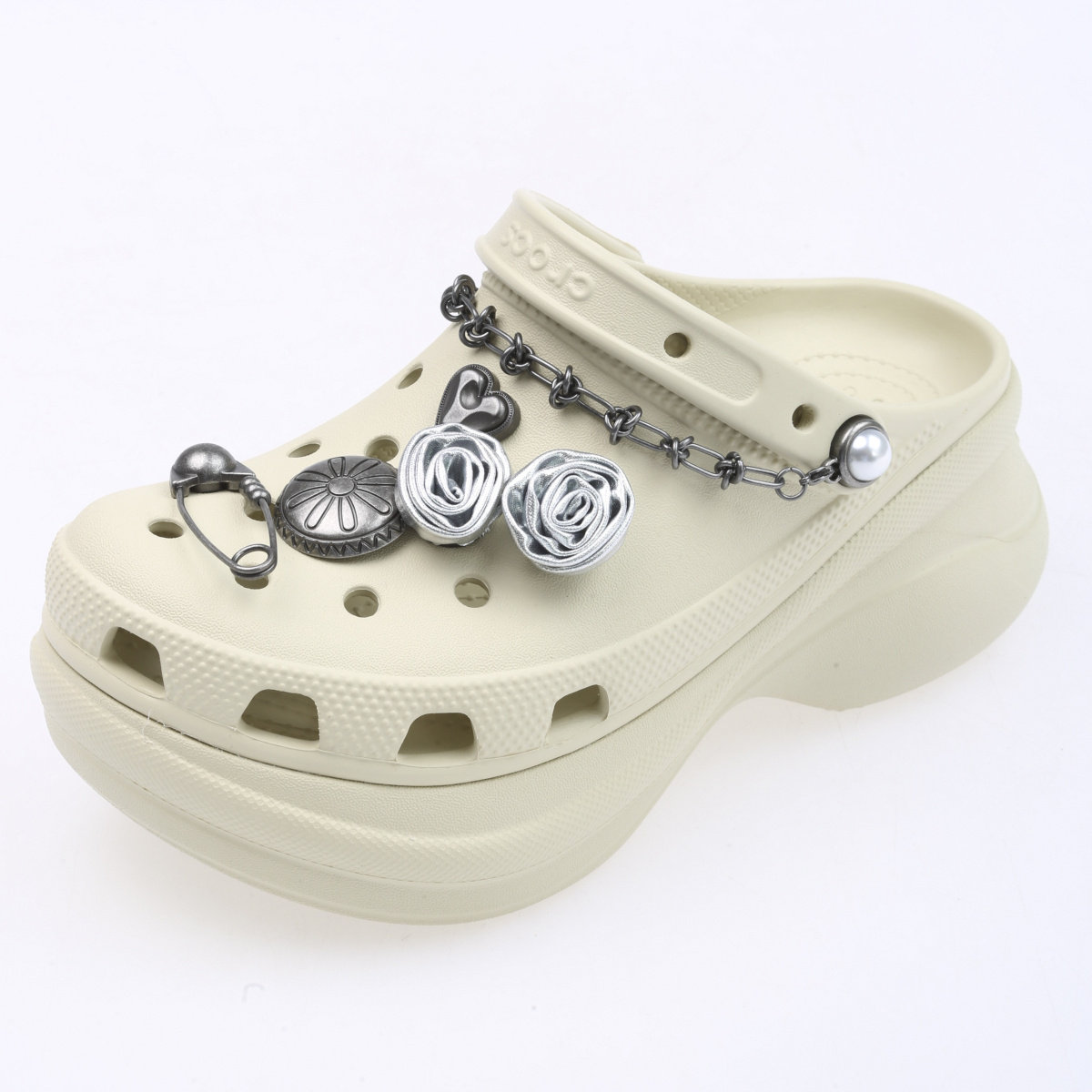 Crocs男女摇滚玫瑰休闲凉鞋鞋211532-2Y2