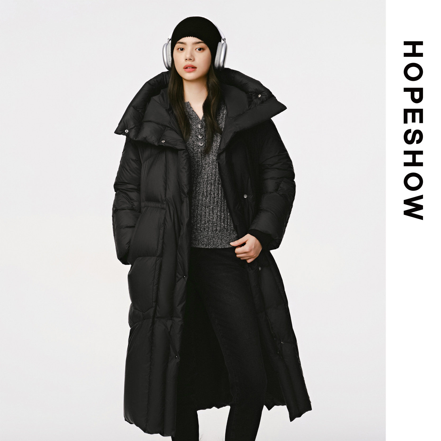 HOPESHOW/红袖羽绒服89124420912