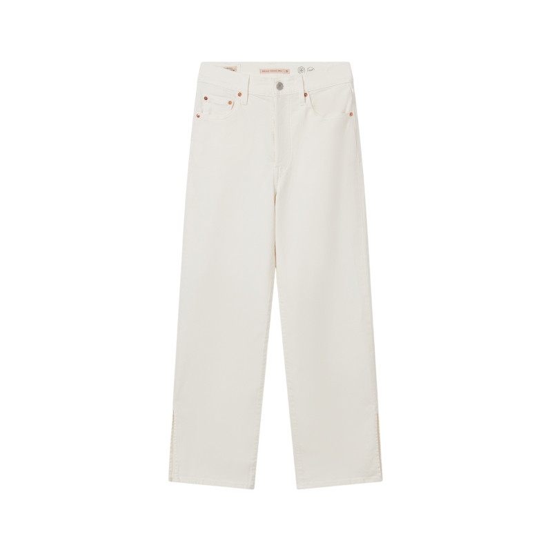 Levi's冰酷系列25春季新款女士RIBCAGE高腰直筒牛仔裤72693-0255