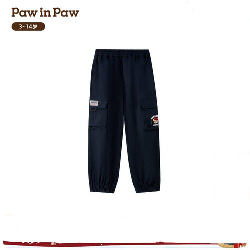 PawinPaw卡通小熊童装男童束脚裤休闲裤PCTAG1111M