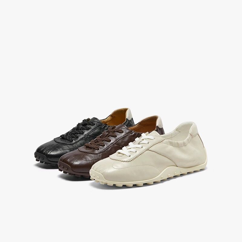 Bata/拔佳2025秋款芭蕾德训女运动鞋ABI25