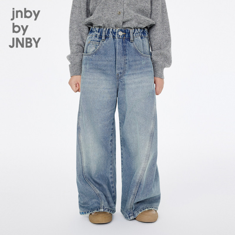 江南布衣童装宽松 牛仔裤 男女童jnbybyjnby1P1E12000,童装/婴儿装/亲子装,儿童牛仔裤,淘宝优惠券,粉丝福利购,淘宝优惠卷