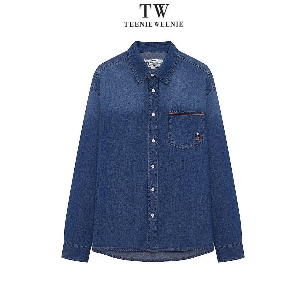 TeenieWeenie2025春学院牛仔衬衫TNYP252304A