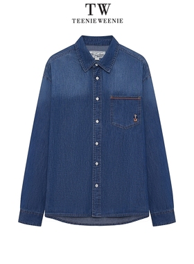 TeenieWeenie2025春学院牛仔衬衫TNYP252304A